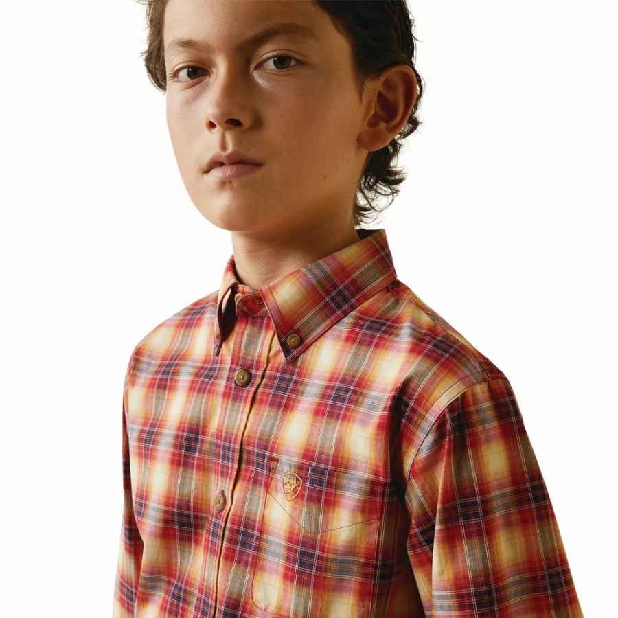 Kids * | Ariat Boy'S Pro Nayel Classic Fit Shirt