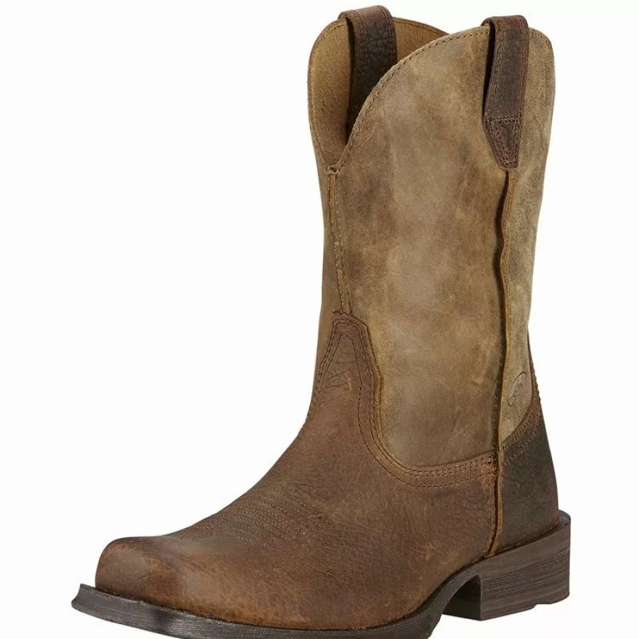 Men * | Ariat Men'S Rambler Western Boots