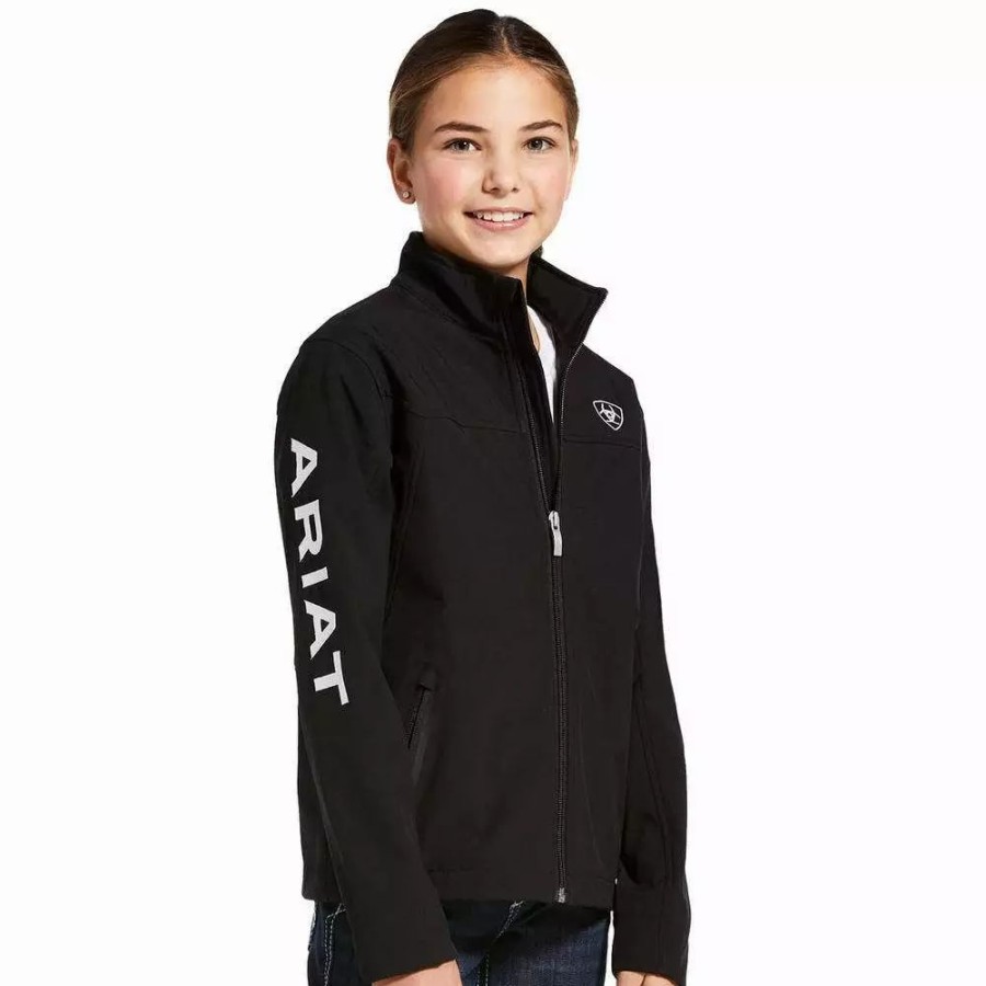 Kids * | Ariat Girl'S New Team Softshell Jacket