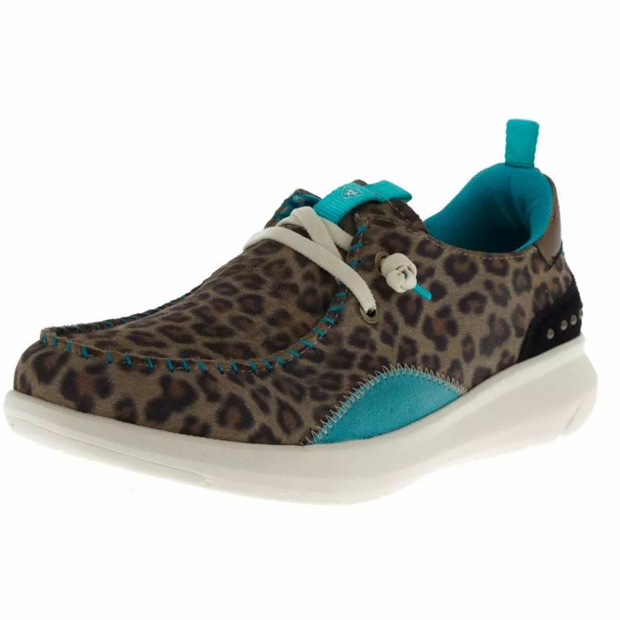 Women * | Ariat Women'S Studs Leopard Hilo Casual