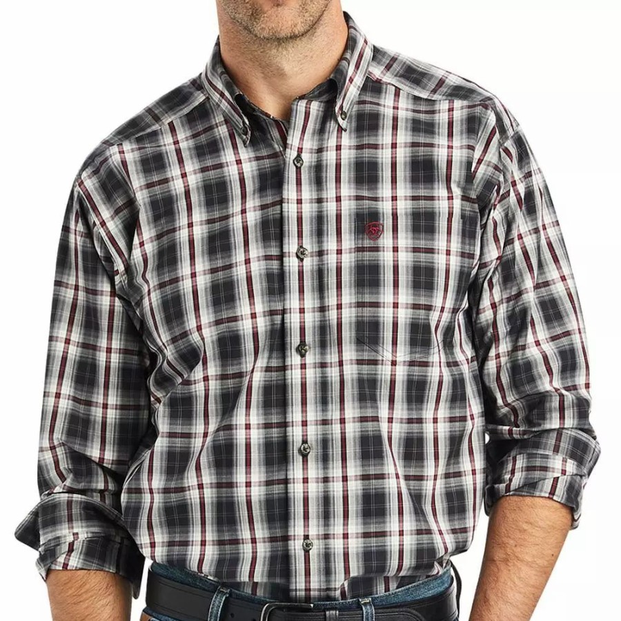 Men * | Ariat Men'S Pro Series Wilton Classic Fit Shirt