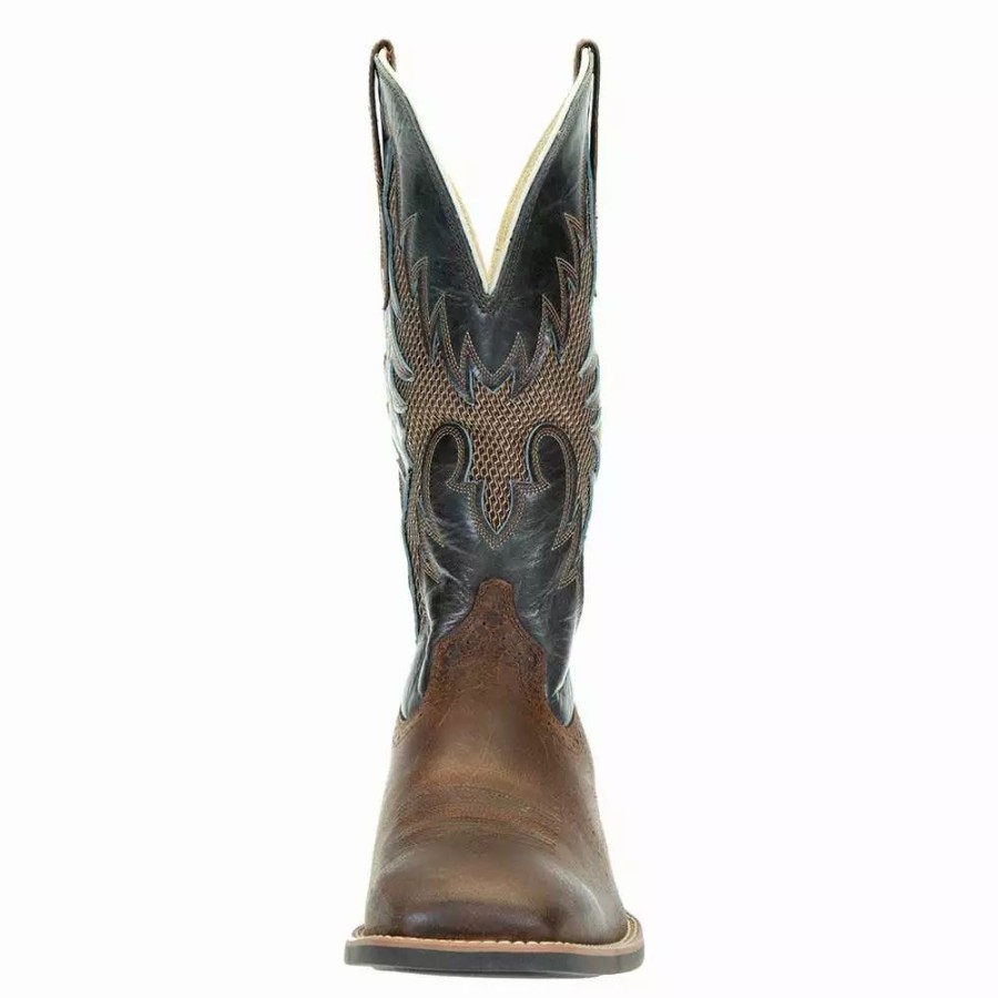 Men * | Ariat Mens Sport Brezzy Vent Tek Grizzly