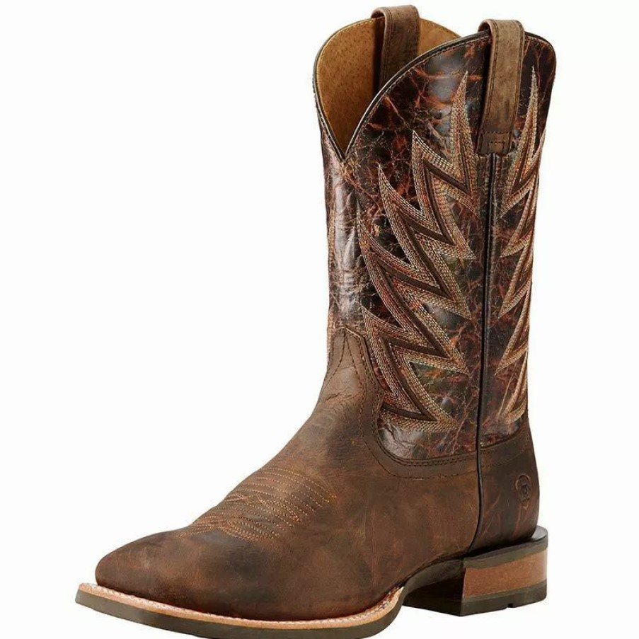 Men * | Ariat Challenger Branding Iron Brn Brindle 11In