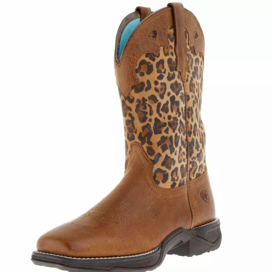 Women * | Ariat Women'S Anthem Savanna 10In. Square Toe Western Boot