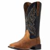 Men * | Ariat Men'S Drover Ultra Sorrel Crunch 13In. Limousine Black Top