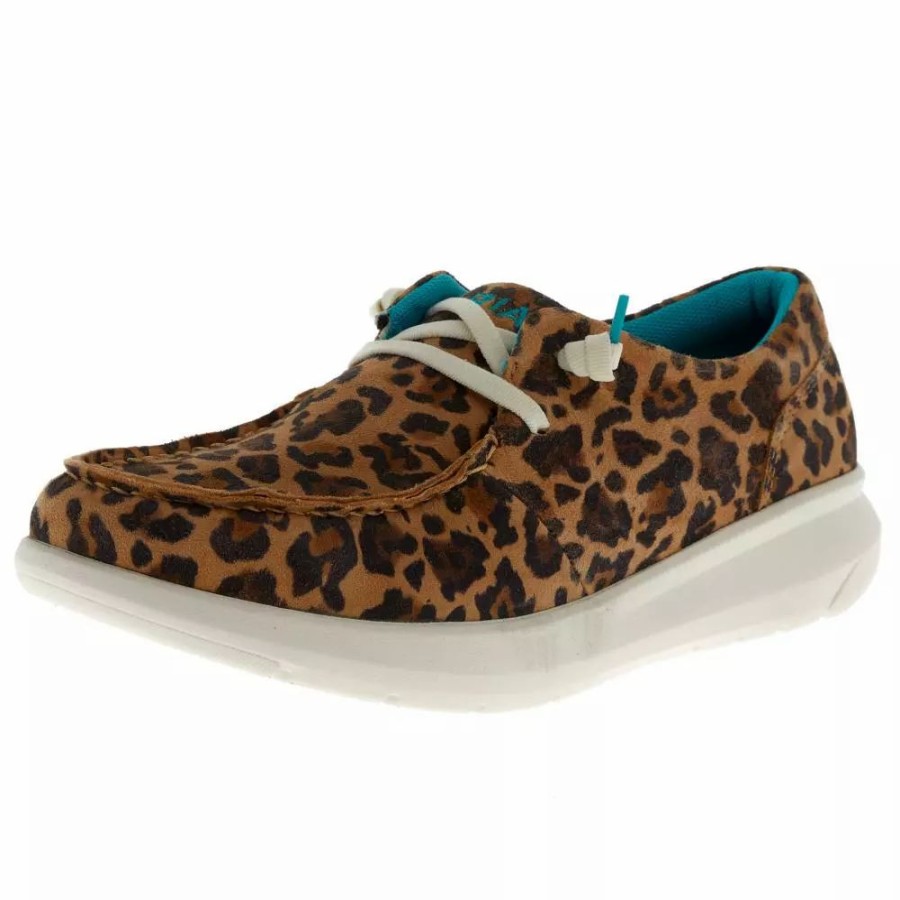 Women * | Ariat Women'S Lively Leopard Hilo Casual