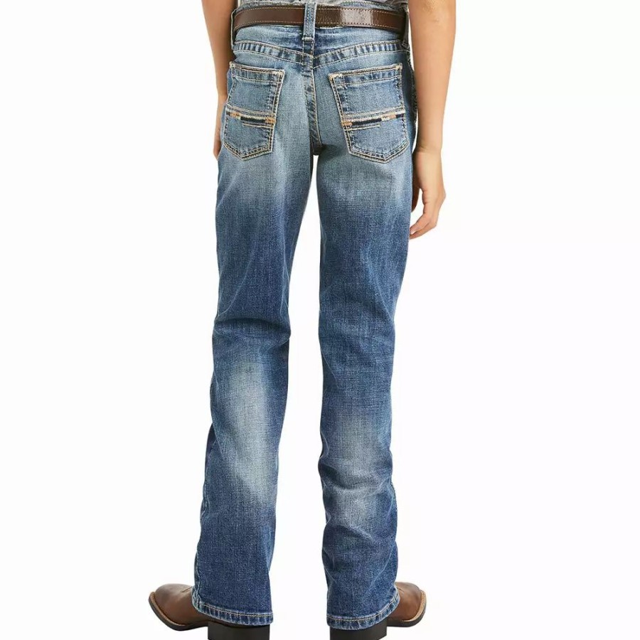 Kids * | Ariat Boys B4 Relaxed Dakota Jeans