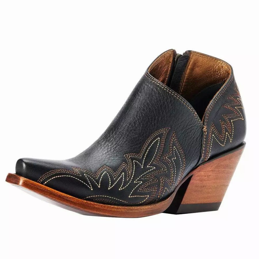 Women * | Ariat Women'S Jolene Black Bootie