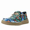 Men * | Ariat Men`S Stretch Lace Multi Aztec Print Casual Shoe