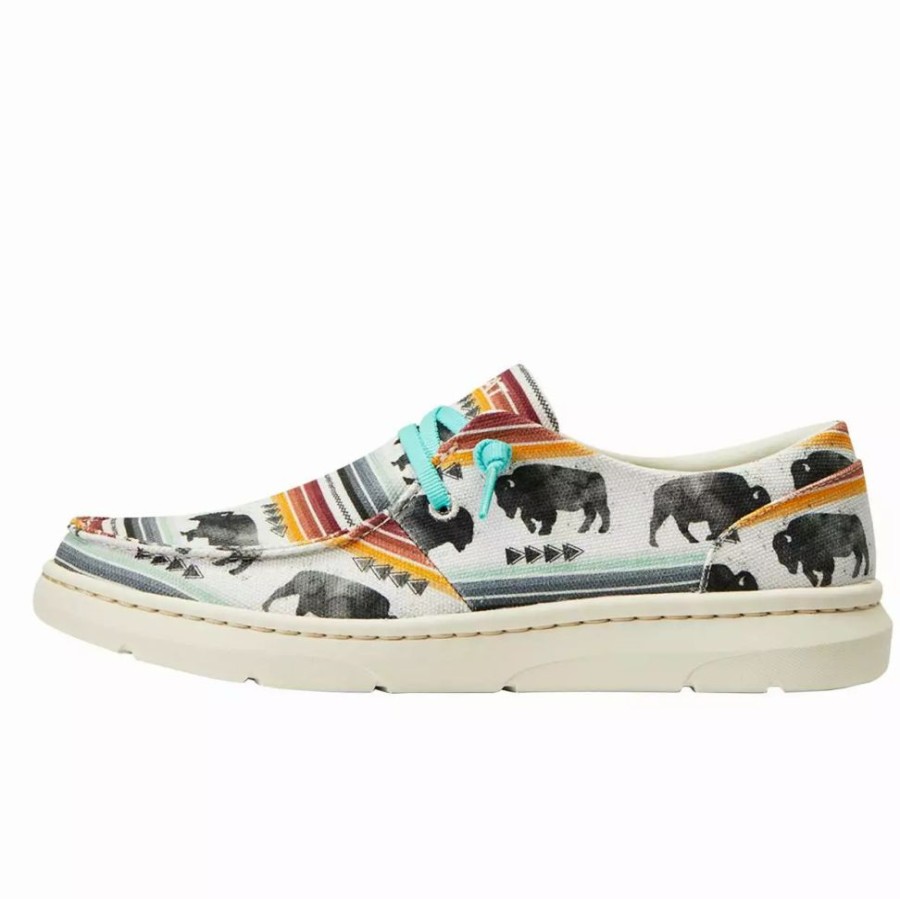 Women * | Ariat Women'S Buffalo Print Hilo