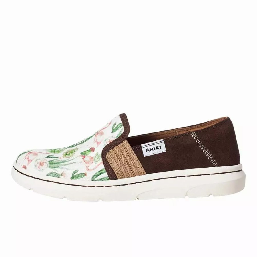 Women * | Ariat Womens Flamingo Print Ryder Casual