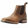 Men * | Ariat Men 'S Hybrid Low Boy Stone Wide Square Toe 5In. Ankle Boot