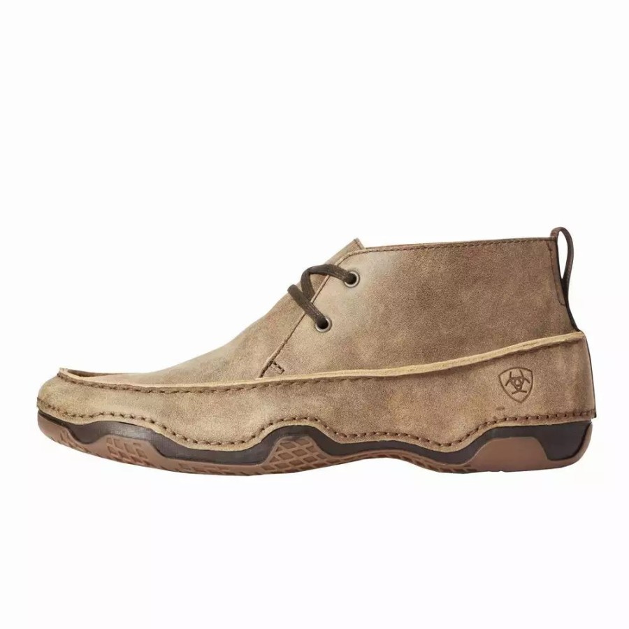 Men * | Ariat Men'S Ariat Brown Bomber Venturer Casual Shoe