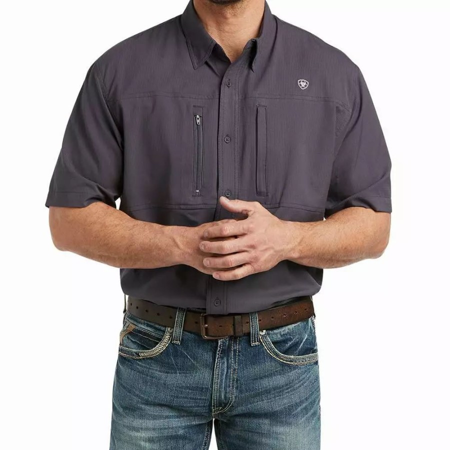 Men * | Ariat Men'S Venttek Classic Fit Shirt