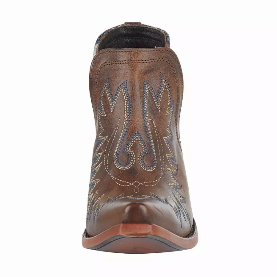 Women * | Ariat Women'S Dixon Chimayo Tan Bootie