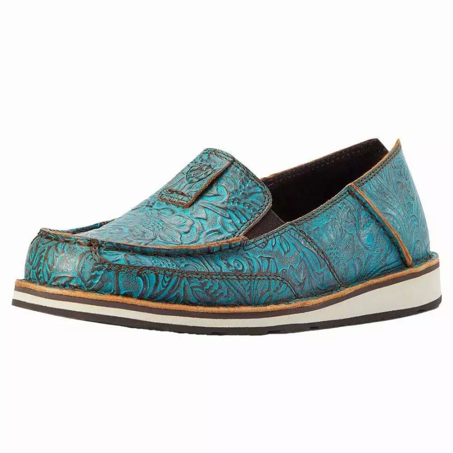 Women * | Ariat Women'S Brushed Turquoise Casual