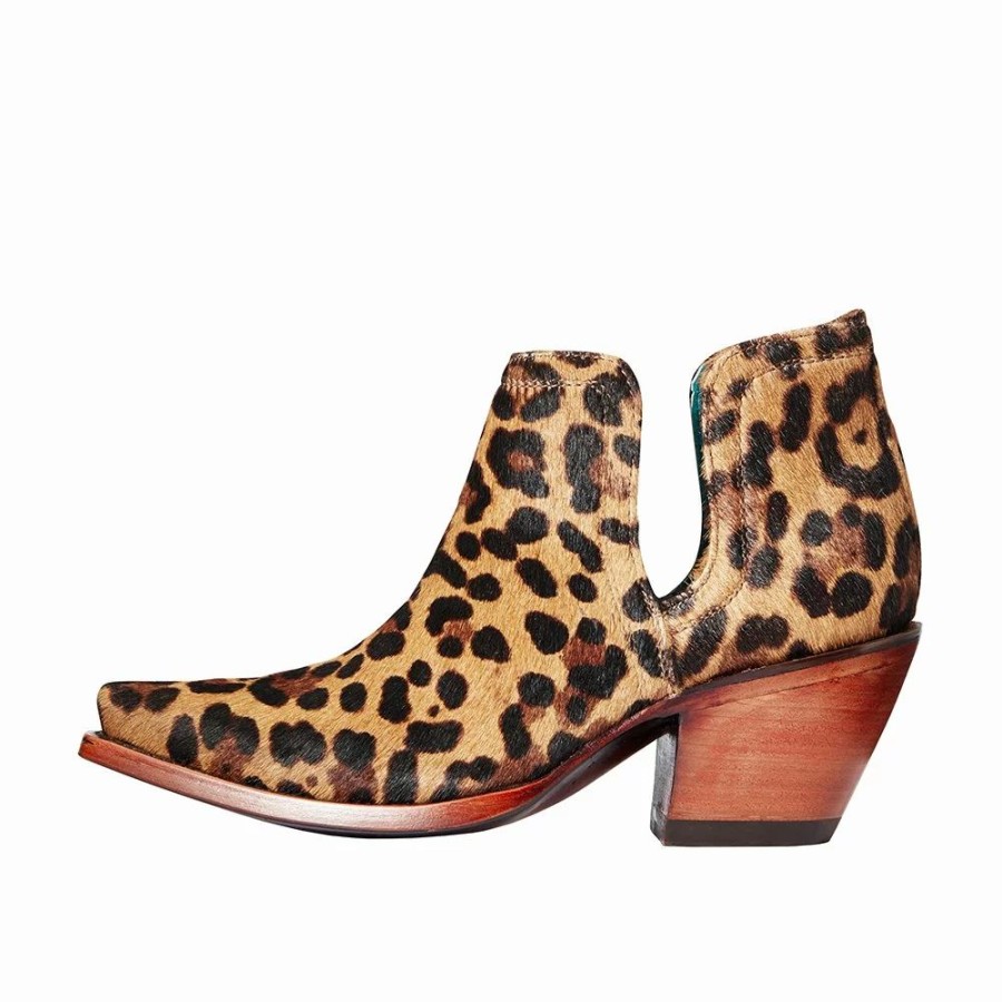 Women * | Ariat Womens Leopard Hair On Dixon