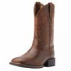 Men * | Ariat Men'S Sport Big Country Almond Buff Square Toe Boot