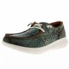 Women * | Ariat Women'S Vintage Turquoise Floral Embossed Hilo Casual