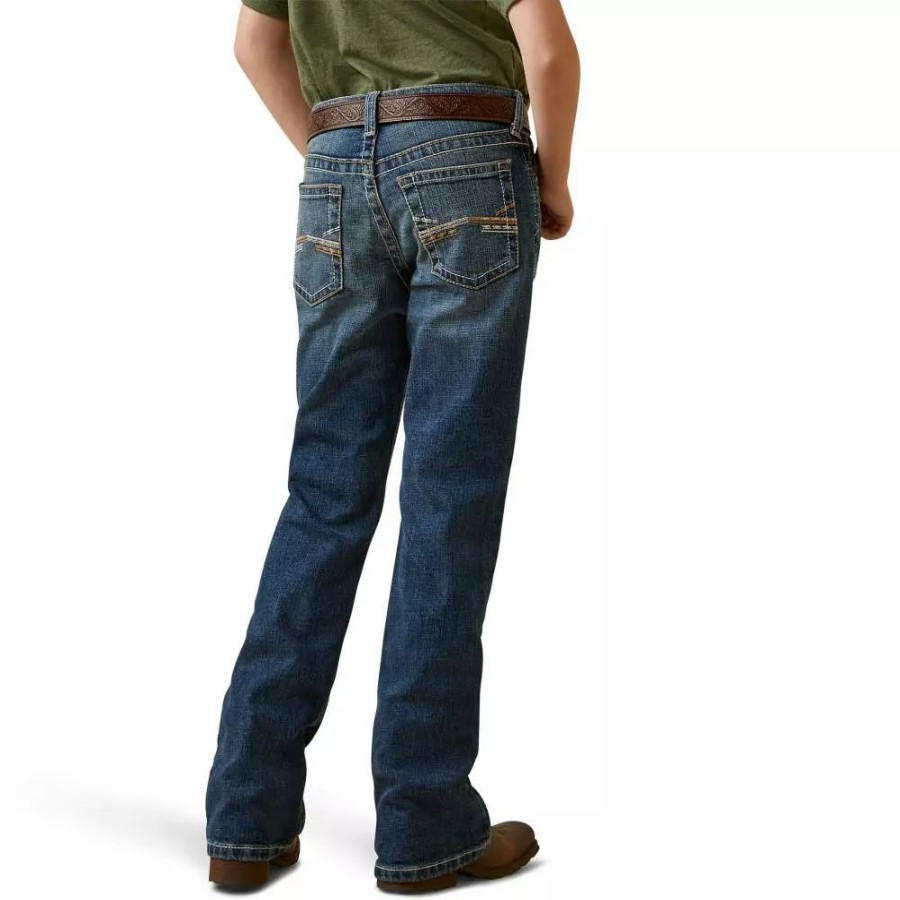 Kids * | Ariat Boy'S B4 Relaxed Rafael Bootcut Jeans