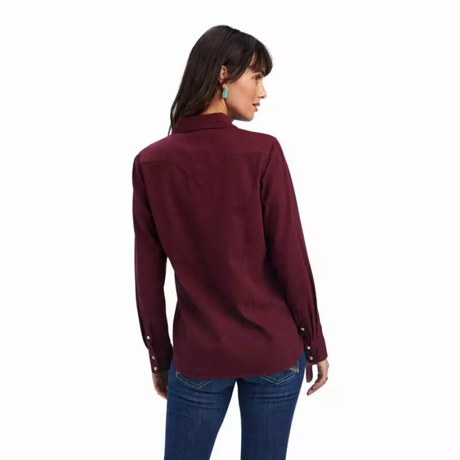 Women * | Ariat Women'S R.E.A.L. Jurlington Snap Shirt